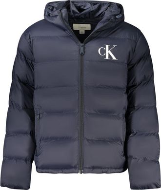Calvin Klein Blu Poliammide Mens Mens Jacket