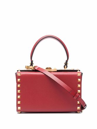 Valentino Garavani Rockstud-embellished tote bag - Red