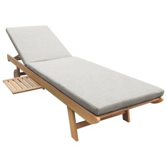 Happy Garden Tumbona plegable Acacia