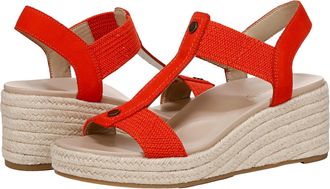 Vionic Calera Cherry Tomato Nubuck / Fabric I8654L7800 Womens