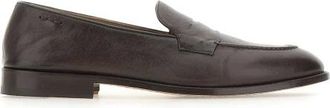 Alexander Hotto Flat schoenen Bruin - Heren - Loafers - Bruin - 40 EU - Leer - Schoenen