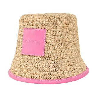Jacquemus Raffia Le Bob Soli Hat - unisex - Jacquemus - Accessories - Beige - 60 CM - Accessories