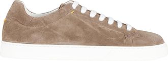 Doucal's Brown Suede Rubber-Sole Sneakers
