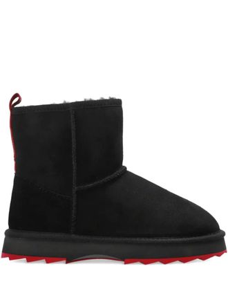 Emu Sharky Mini boots - women - Sheepskin/Sheep Skin/Shearling/Rubber - 37 - Black