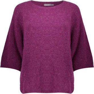 Geisha Dames, Truien, Paars, Maat: 2XL Wol