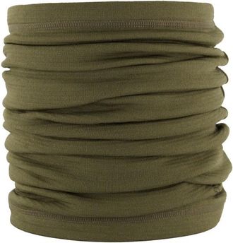 Stoic MerinoSoft245 TuleboSt. Neckwarmer Schlauchschal - Unisex | oliv