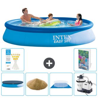 Intex Piscina Easy Set Redonda - 366x76 Cm - 7-piezas S158