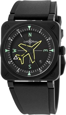 Bell & Ross BR 03 Automatic Gyrocompass Limited Edition Mens Watch BR03A-CPS-CE/SRB