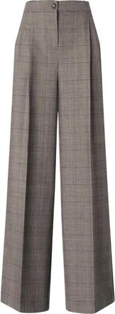 Pinko Wide Broeken - Dames - Wijde Broeken - Bruin - 2XS - Broeken