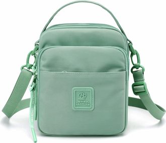 BO.BÔ Small Crossbody Bags for Women - Waterproof Purses with Adjustable Strap, Perfect as Shoulder Handbags or Waist Packs, Green, Crossbody Handbags
