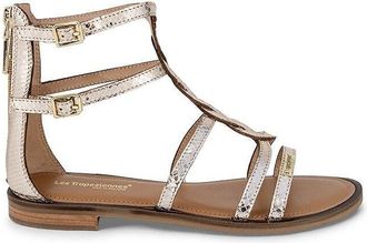 Les Tropeziennes Platte sandalen van leer Hastrid