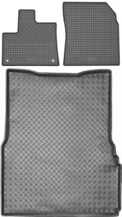 OEM Juego De Alfombrillas De Goma Para Coche Y Maletero Para Citro&euml;n Berlingo Iii Kombi A Partir De 2019
