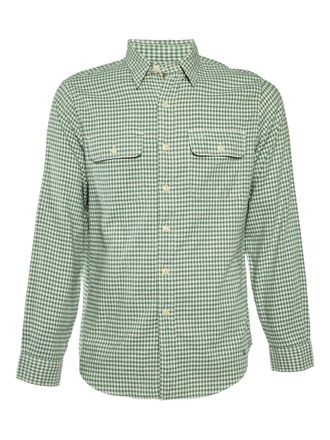 Ralph Lauren Pre-owned check-print pocket shirt - Green