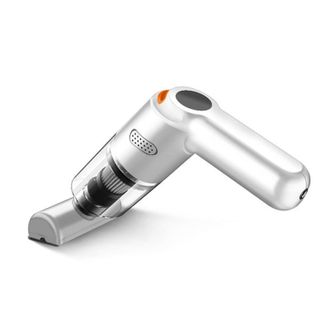 OEM Mini Aspiradora Port&aacute;til Para Coche, Aspiradora De Mano Recargable Para Coche, Adecuada Para Recoger El Polvo Del Coche, Color Blanco
