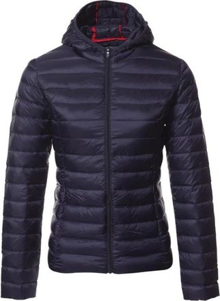 Jott Jott - Navy Blauwe Gewatteerde Jas - Dames - Jassen - Blauw - Maat: M Polyamide