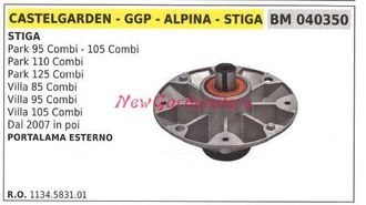 STIGA Sports Cubo De Cuchilla Para Tractor Cortac&eacute;sped Con Asiento Park 95 105 Combi Stiga 040350