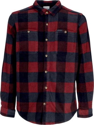Columbia Geruite Flare Gun Fleece Shirt - Heren - Casual Overhemden - Veelkleurig - M - Polyester - Overhemden
