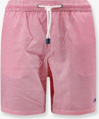 MC2 Saint Barth Boxer mare Patmos in nylon con motivo vichy - MC2 SAINT BARTH - gender_Man