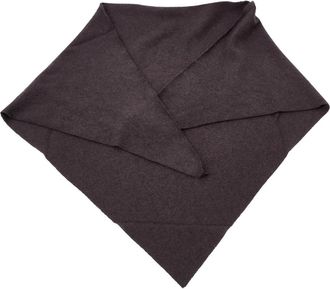 Faliero Sarti Sciarpa in cashmere Triangolare - Dames - Wintersjaals - Bruin - ONE Size - Kasjmier - Accessoires