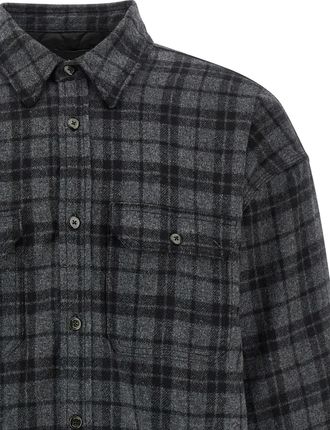 Willy Chavarria Wool Full-Length Mens Jacket