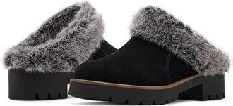 Blondo Karoline Waterproof Womens Slippers Black Suede : 9.5 M, Rubber/Suede