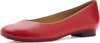 Marc Joseph New York Ferris Flat Womens Dress Flat Shoes Campari Kid Napa : 9.5 M, Leather