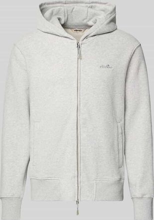 Ellesse Sweatjacke mit Kapuze Modell TAURASI in Hellgrau, Gr&ouml;&szlig;e M
