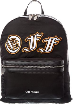 Off-white Off-White Canvas & Leather Backpack