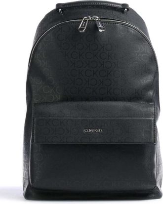 Calvin Klein Minimalisme Mono Rugzak - Heren - Rugzakken - Zwart - ONE Size - Tassen
