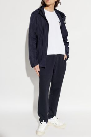 Moncler Sweatpants With Logo, Mens, Navy Blue