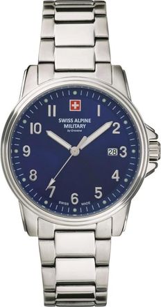 Swiss Alpine Military Quartz Horloge - Heren - Accessoires - Grijs - Maat: ONE Size