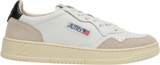 Autry Medalist Low - Heren - Sneakers - Wit - 40 EU - Leer - Schoenen