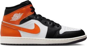 Nike Jordan Sneakers Air Jordan 1 Mid Black Toe Starfish - Arancione