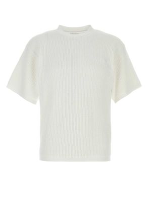 Magliano White Cotton Waffle T Shirt