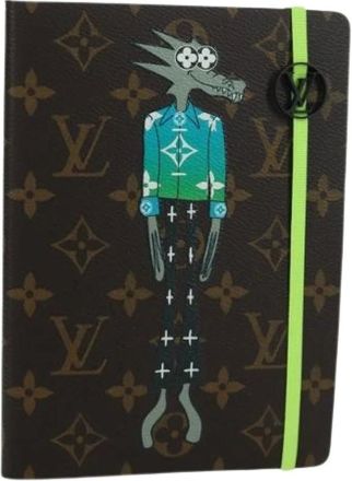 Louis Vuitton Pre-owned Accessories, female, Brown, Size: ONE SIZE Pre-owned Note Cover