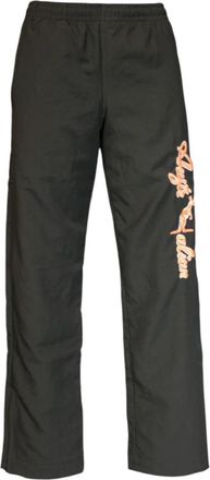 Australian Footware Smash Track Broek met Ritsopening - Heren - Straight fit broeken - Groen - 3XS - Katoen - Broeken