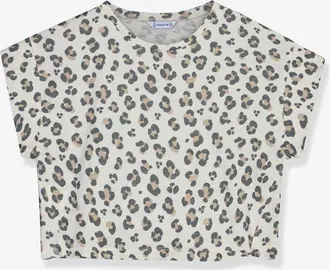 MAYORAL Cropped T-Shirt M&auml;dchen Mayoral beige