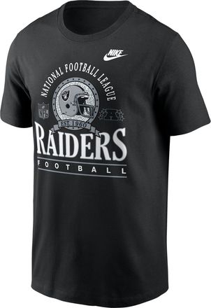 Nike Las Vegas Raiders Rewind Essential Nike Mens NFL T-Shirt in Black | N19900A8DV-R8L