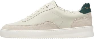Filling Pieces Mondo Squash Off White - Heren - Sneakers - Wit - 42 EU - Katoen - Schoenen