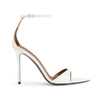 Giuseppe Zanotti Giuseppe Zanotti, High Heel Sandals, female, White, Size: 7 US White Open Toe Sandals with Stiletto Heel
