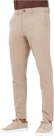 Selected Beige Chino Broek Slim Fit Casual - Heren - Chinos - Beige - W30 - Katoen - Broeken