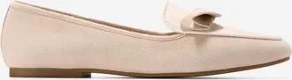 Cole Haan Womens Payson Soft Bow Loafers - Beige Size 6.5
