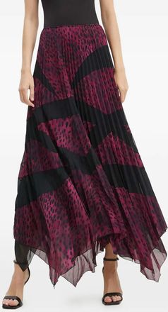 Pinko pleated maxi skirt - Purple