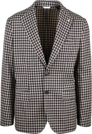 Manuel Ritz Giacca Stondata - Heren - Blazers - Veelkleurig - 2XL - Katoen - Jassen