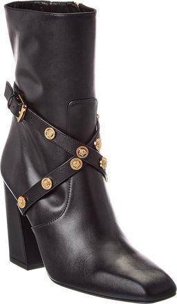 Versace Medusa Leather Boot