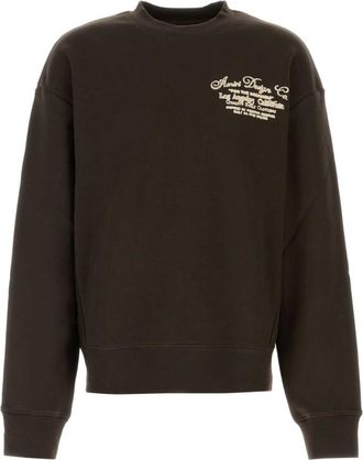Amiri Dark Brown Logo Sweatshirt