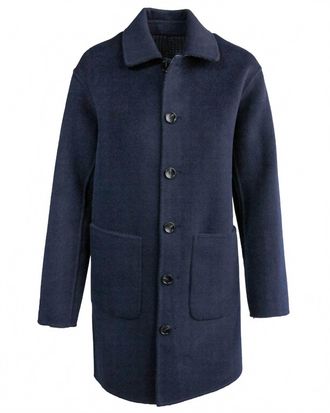 Elliott Lauren In Reverse Reversible Jacket In Navy