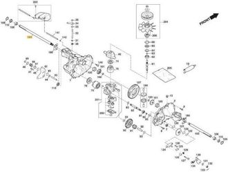 STIGA Sports Tractor Cortac&eacute;sped Combinado Con Eje Motriz Original Stiga 1066 Hq 118870115/0 - 118870115/0
