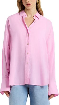 Robert Graham Linen-Blend Sienna Woven Shirt