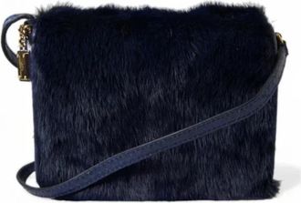 Dolce & Gabbana Tweedehands leren schoudertassen - Dames - Vintage Schoudertas - Blauw - ONE Size - Leer - Vintage